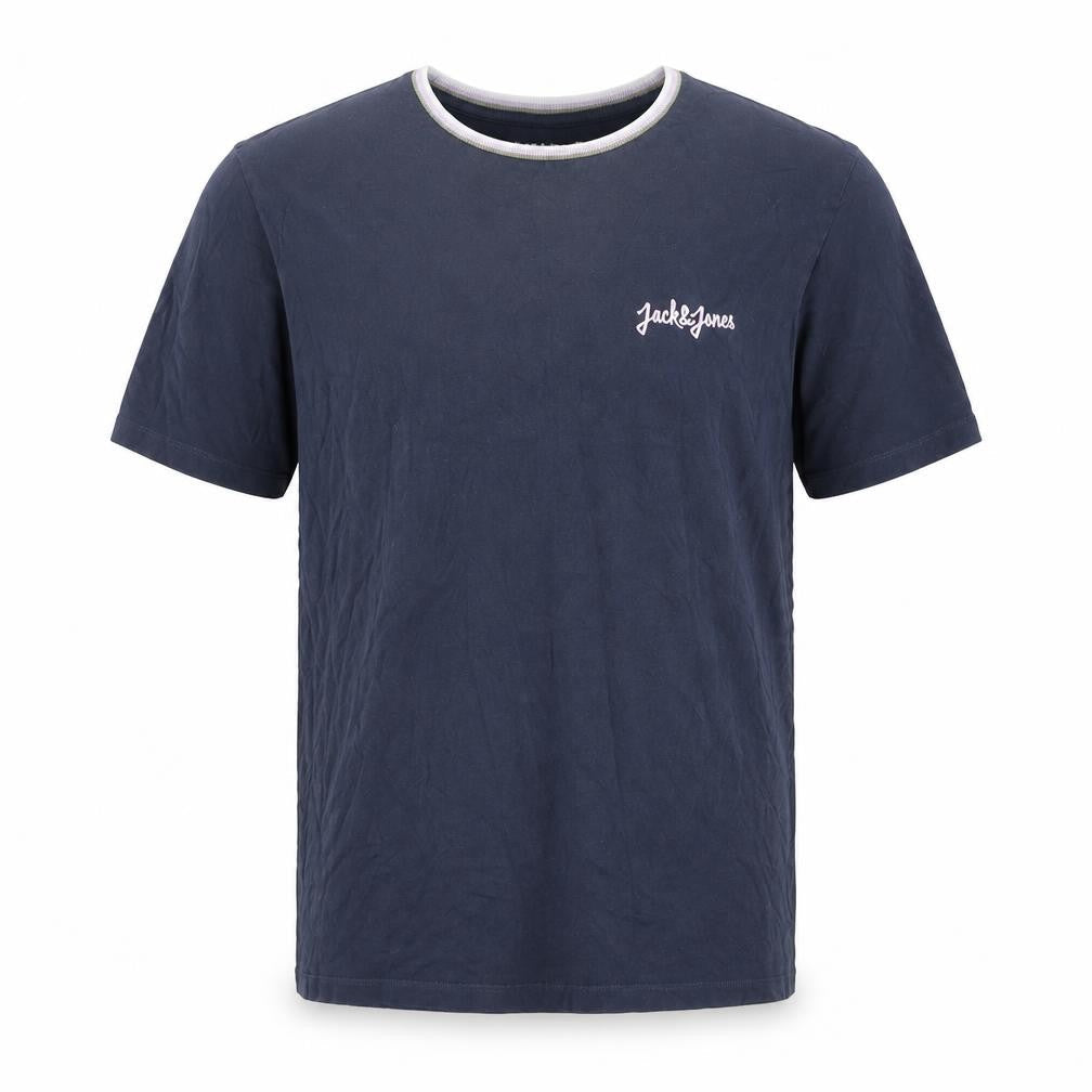 Mens UK Size XL JACK & JONES Blue  Cotton T-Shirt