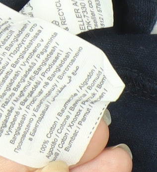 Jack & Jones Men's Blue XL T-Shirt, Logo Crew Neck