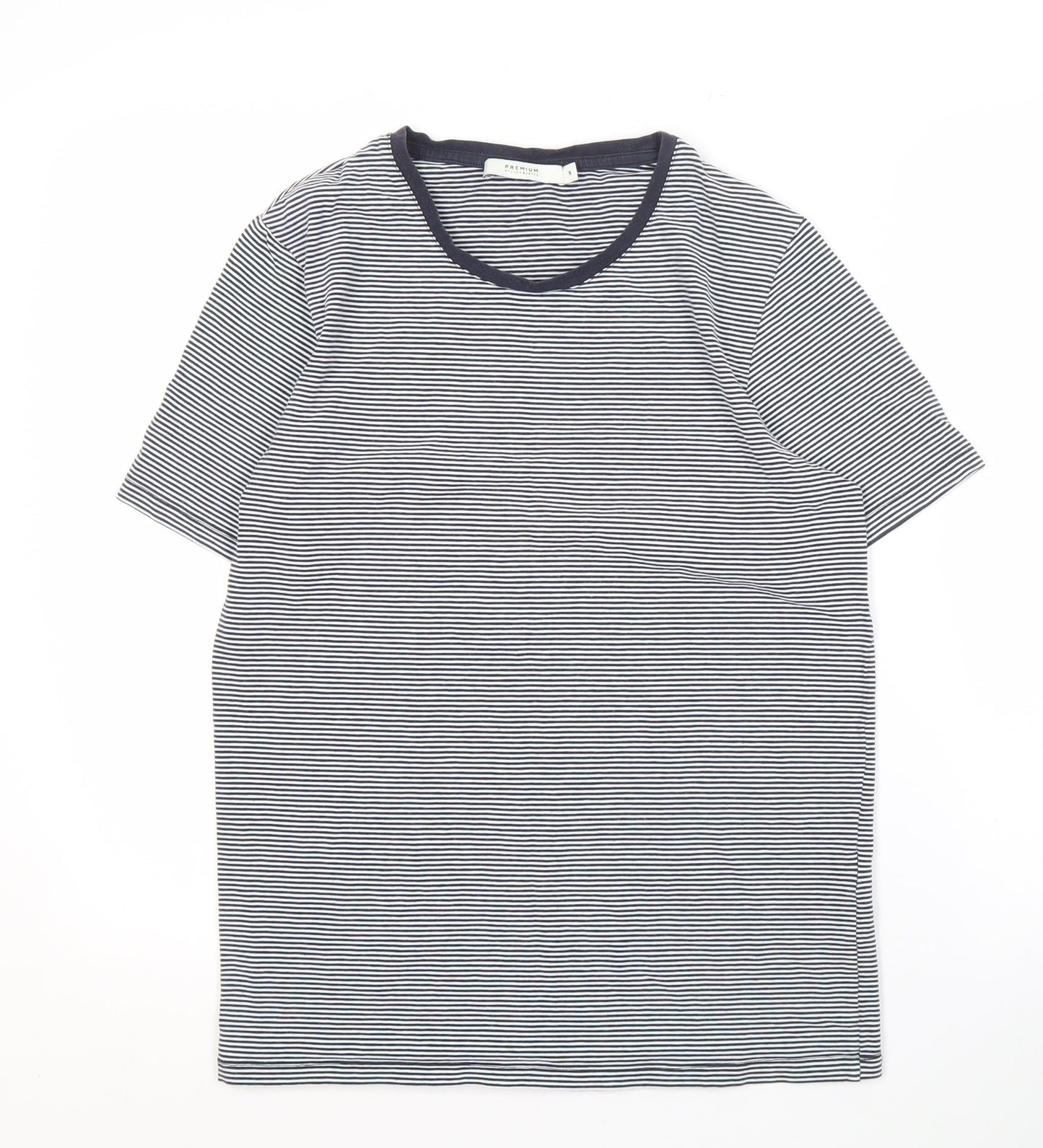 Jack & Jones Men's Multicoloured Striped T-Shirt S