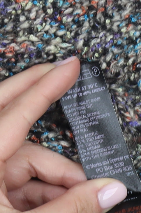 Marks and Spencer Women’s Multicoloured Pullover Jumper - Size 12