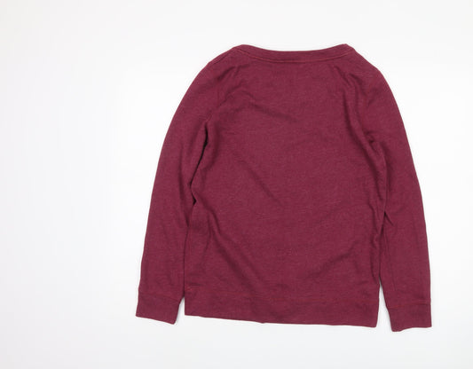 Marks and Spencer Women’s Red Pullover Sweatshirt Size 10