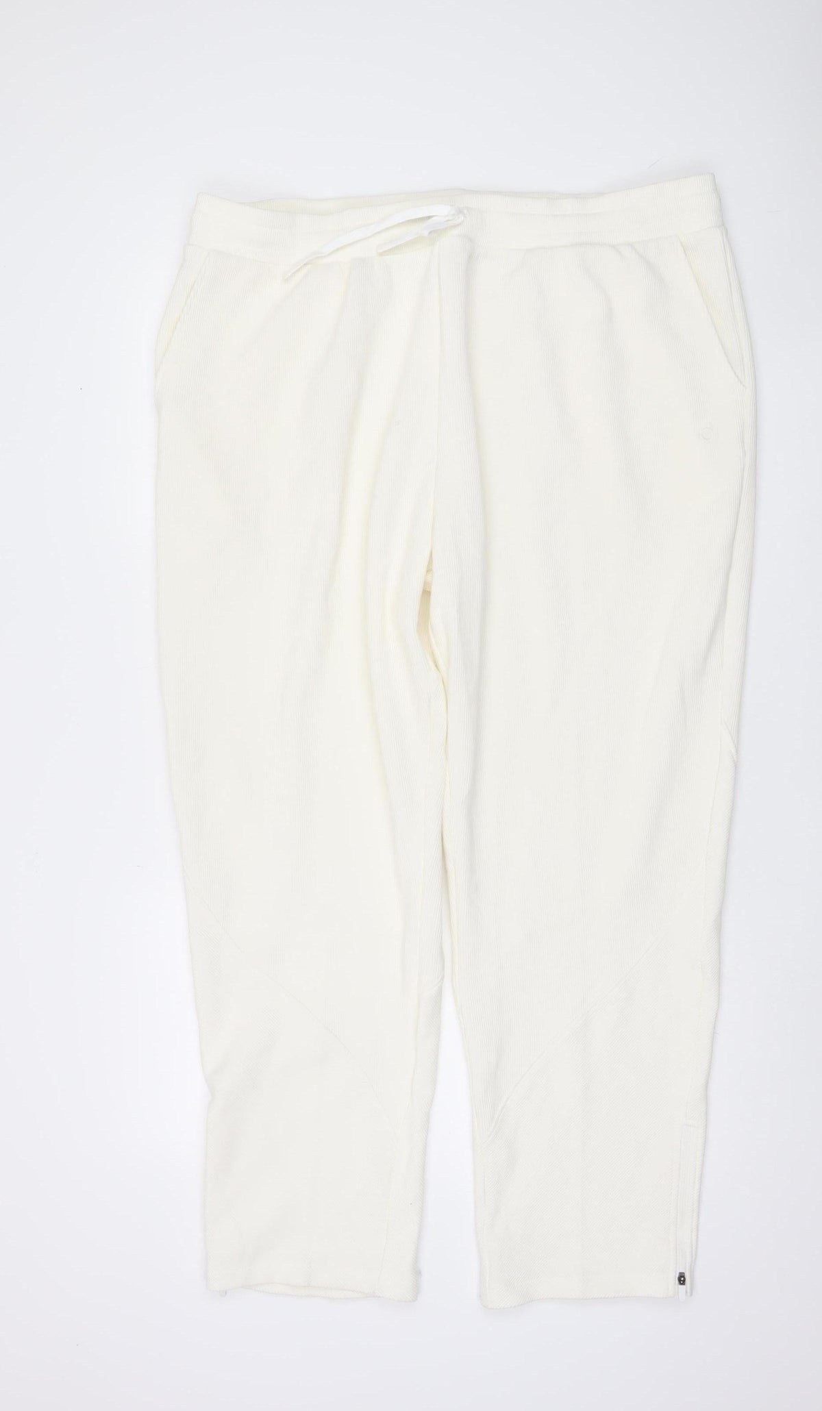 Marks and Spencer Ivory Women's Jogger Trousers