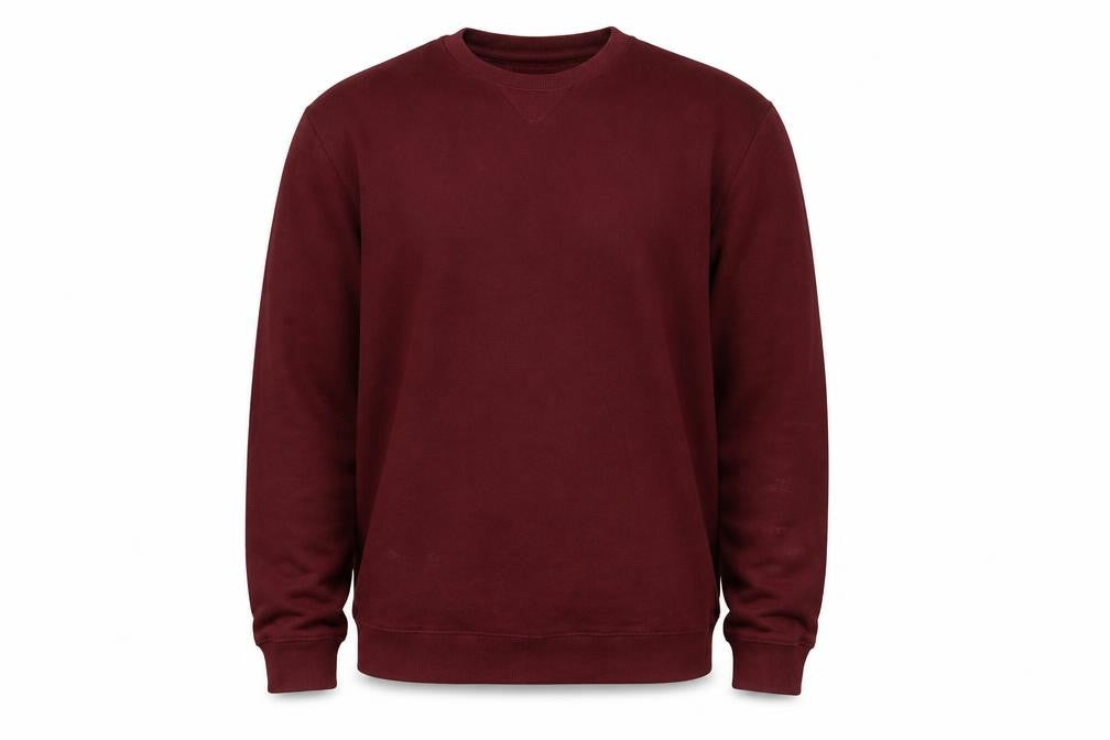 Pull & Bear Men's Red Pullover Sweatshirt M