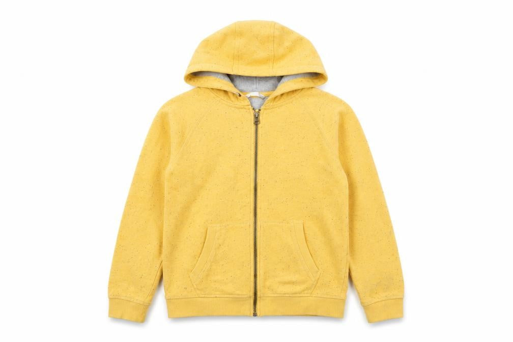 John Lewis Boys Yellow Full Zip Hoodie, 11 Years