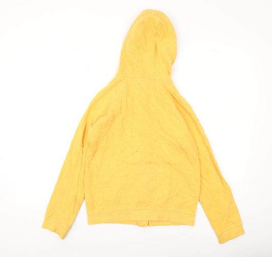 John Lewis Boys Yellow Full Zip Hoodie, 11 Years
