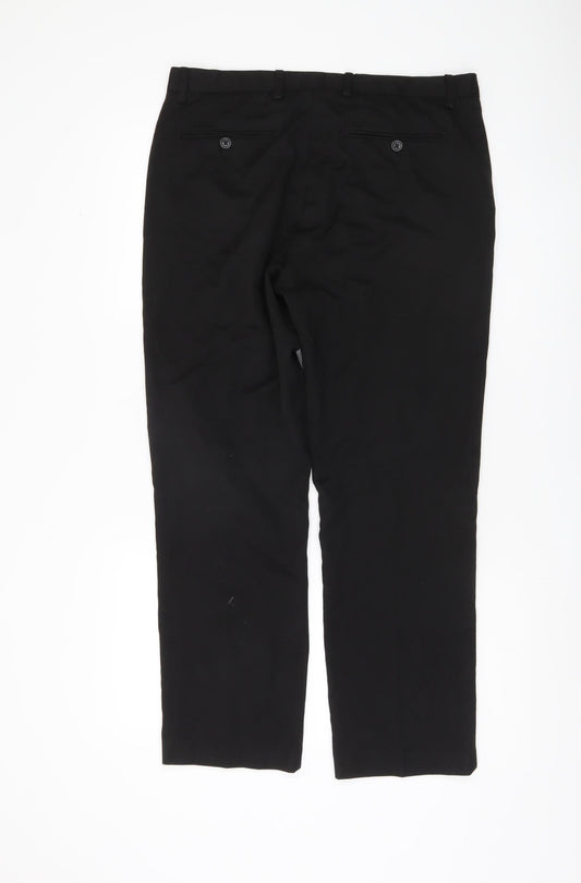 Burton Menswear Black Dress Pants Men's Size 34 S