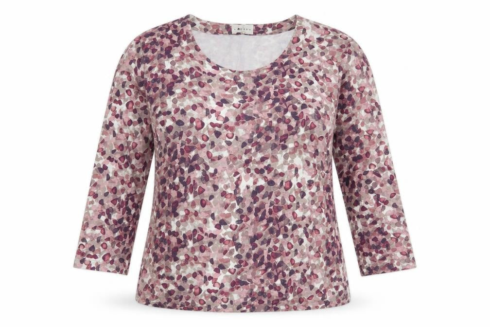 Womens UK Size 14 Eastex Multicoloured Viscose Blend Blouse