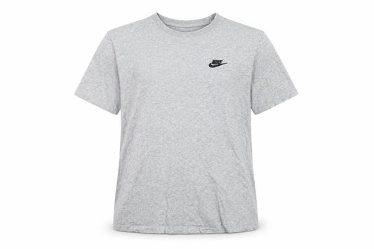 Mens UK Size S Nike Grey  Cotton Blend T-Shirt
