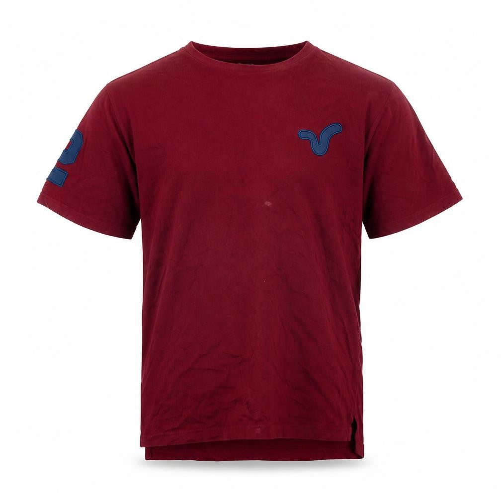 Voi Jeans Men's Red Crew Neck T-Shirt - Large