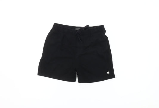 French Connection Boys Black Athletic Shorts 11 Years