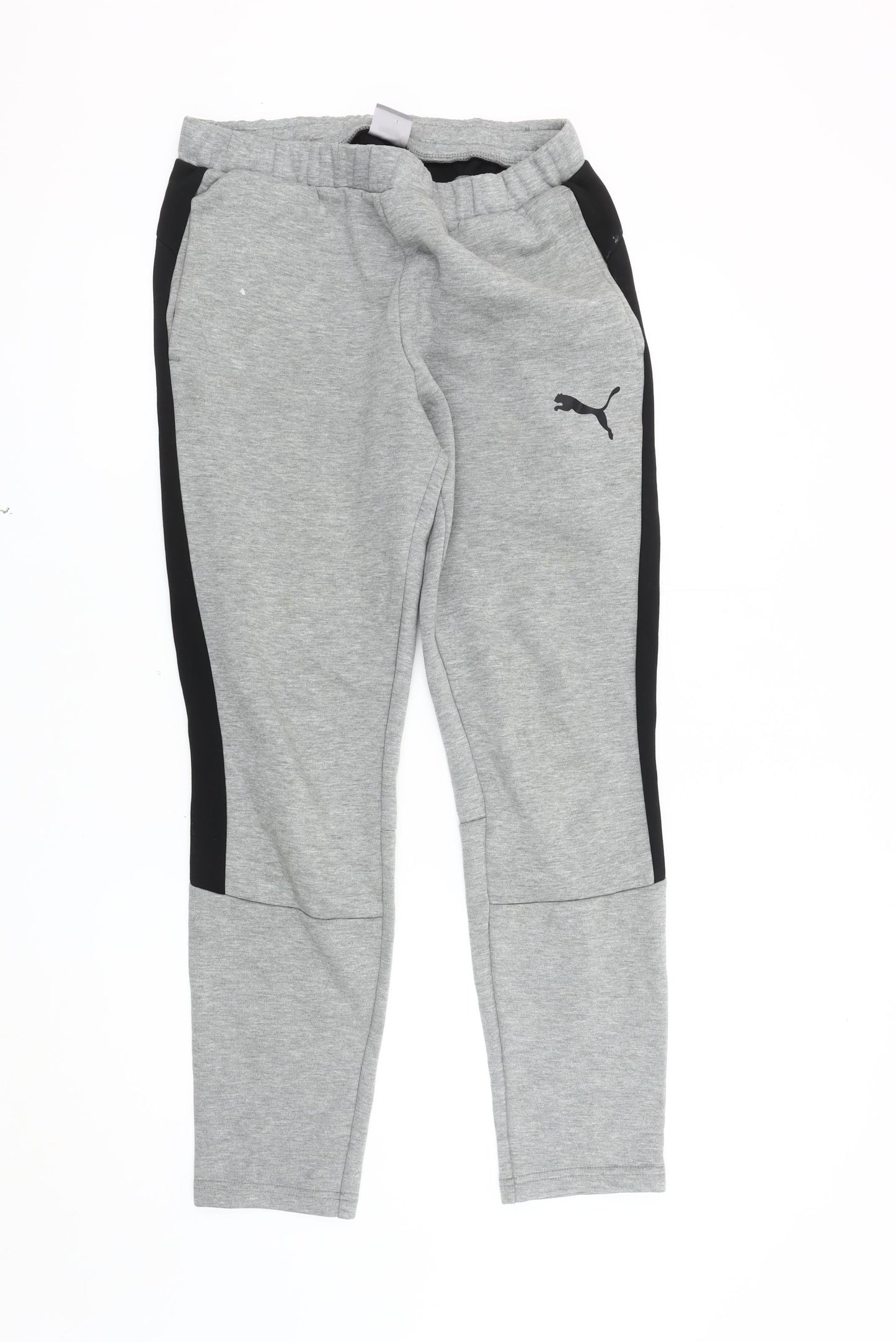 Puma Men's Grey Jogger Trousers - M, Athletic Style