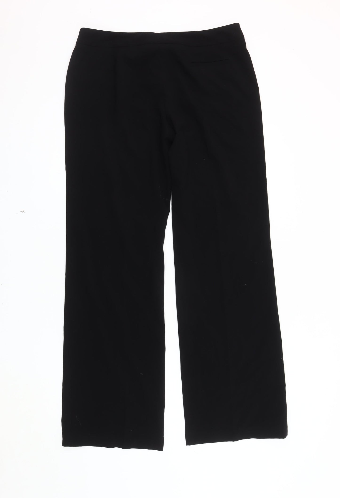 Debenhams Women's Black Straight Trousers Size 14