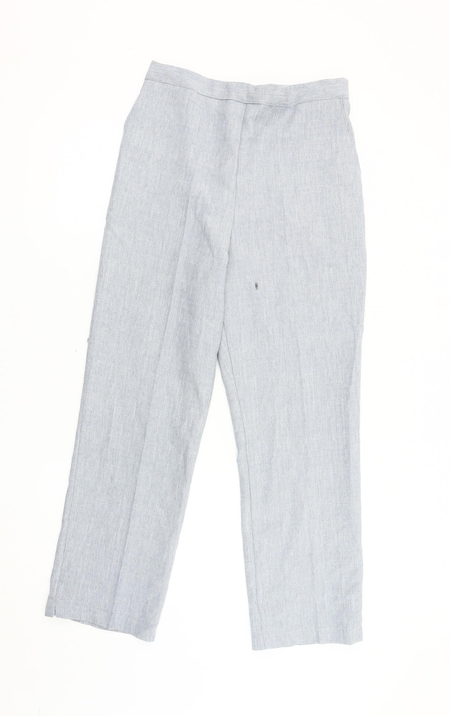 Kate Lilly Designs Grey Women’s Linen Trousers