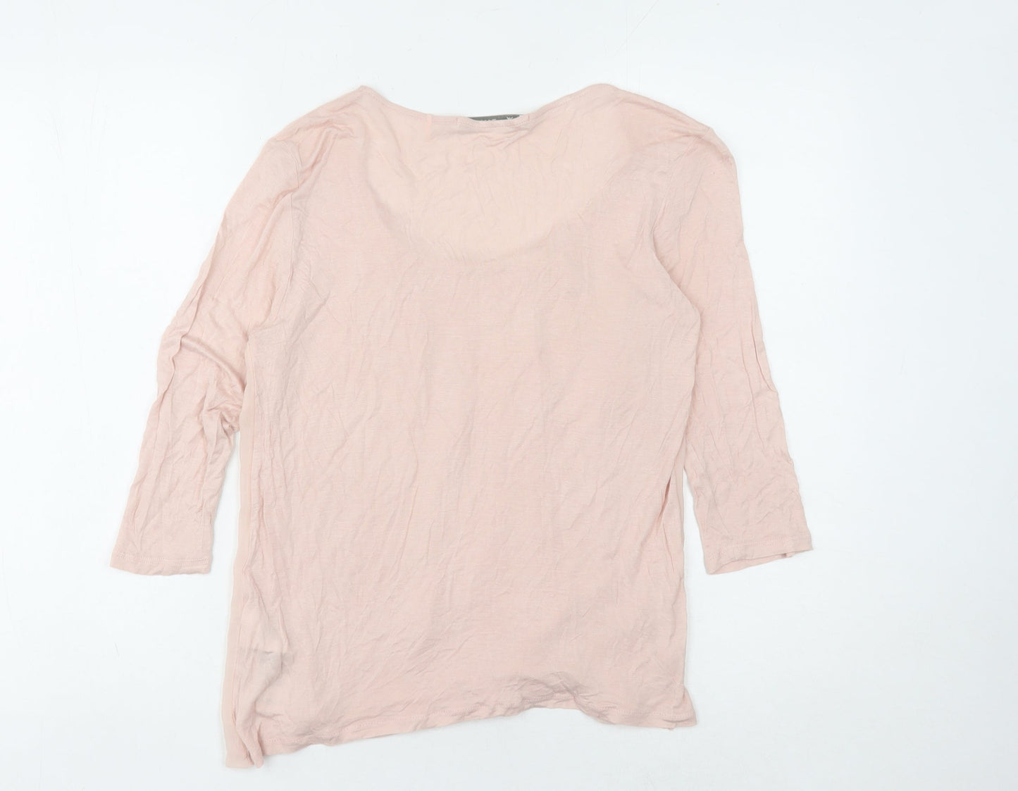 Monari Women's Pink 3/4 Sleeve Blouse Size 12