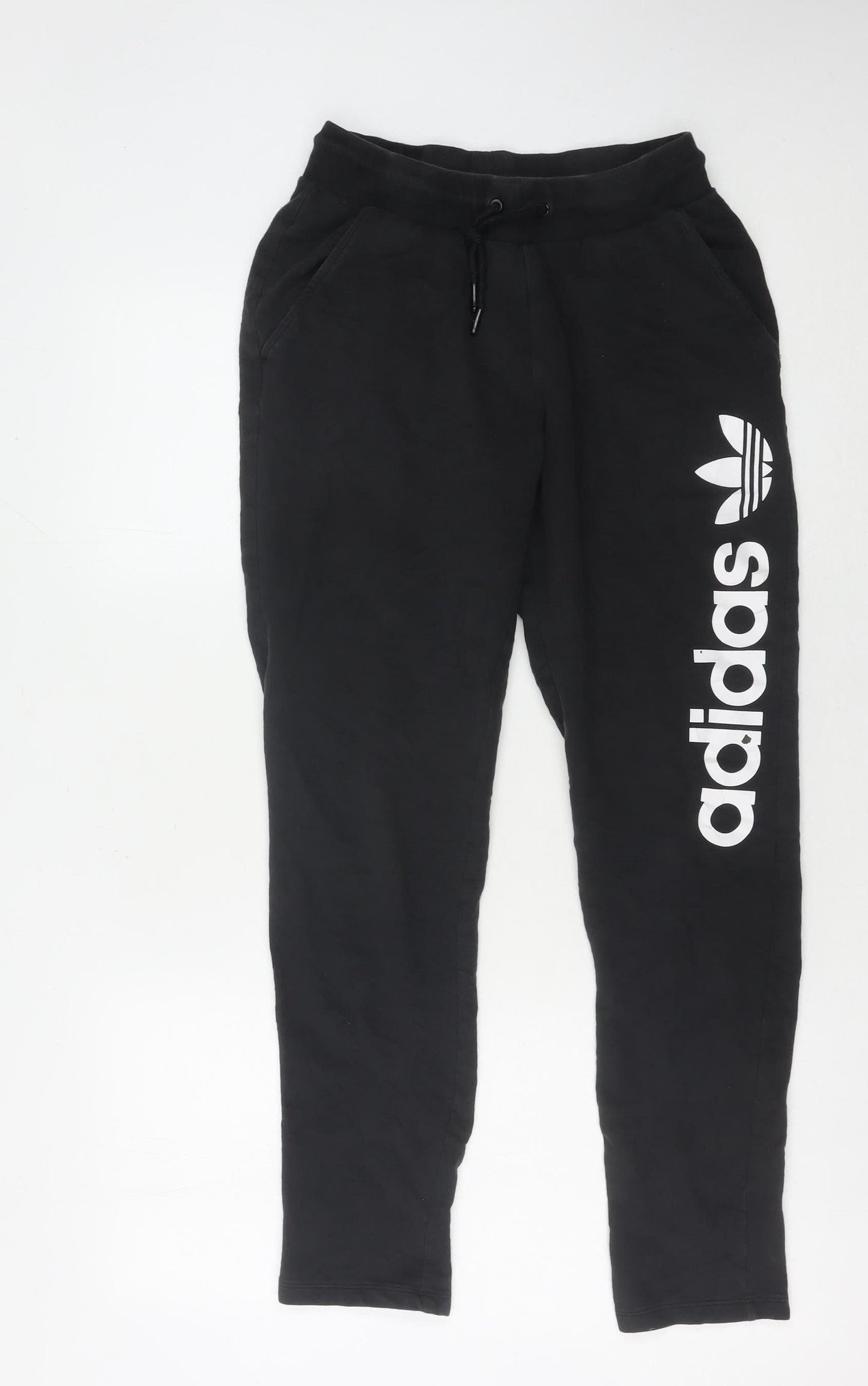 Adidas Women's Black Jogger Trousers - Size S