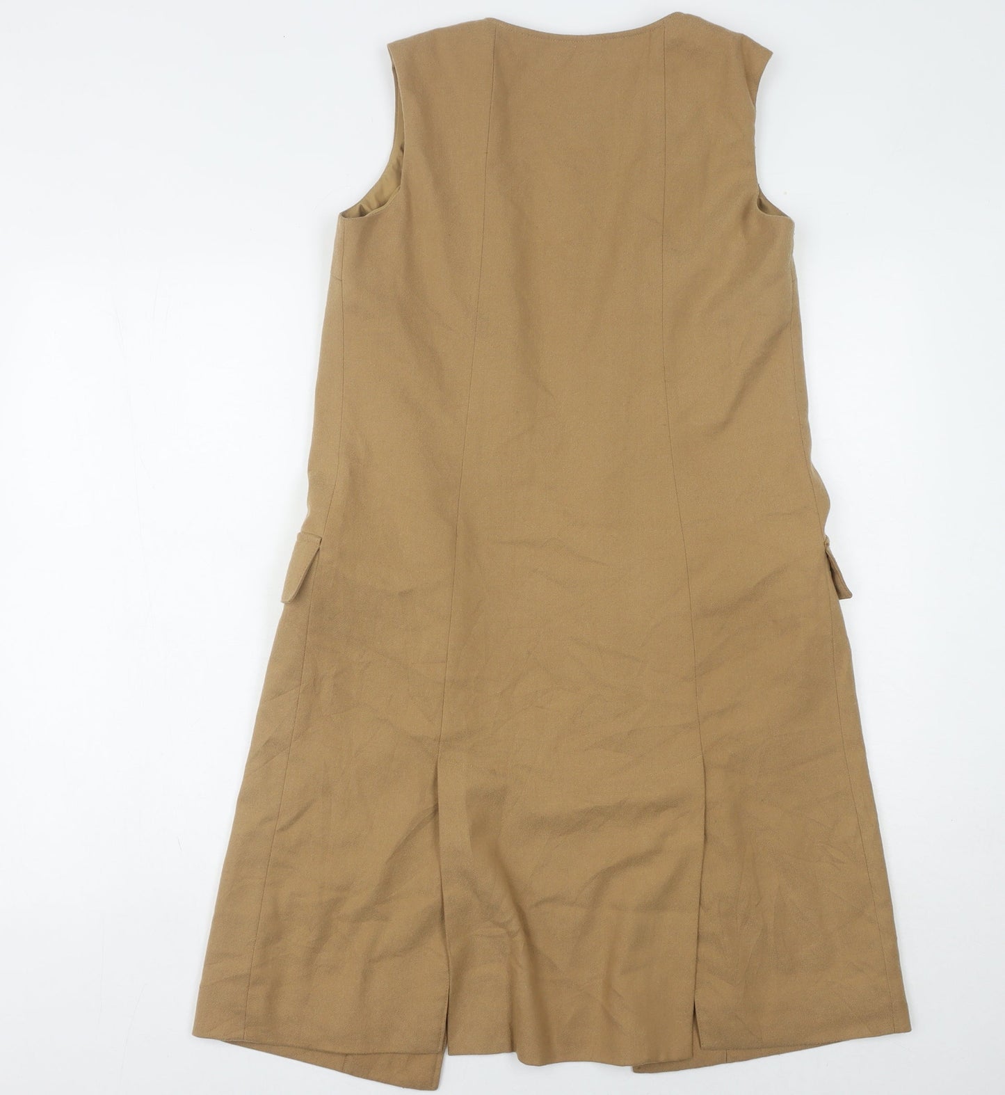 Merona Women's Brown Long Waistcoat Size 2