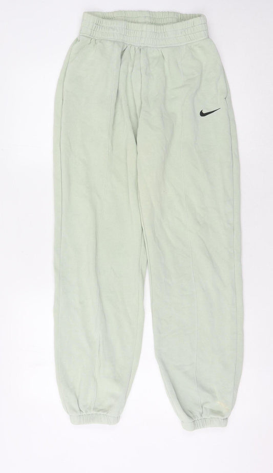 Nike Women's Green Jogger Trousers, Size S