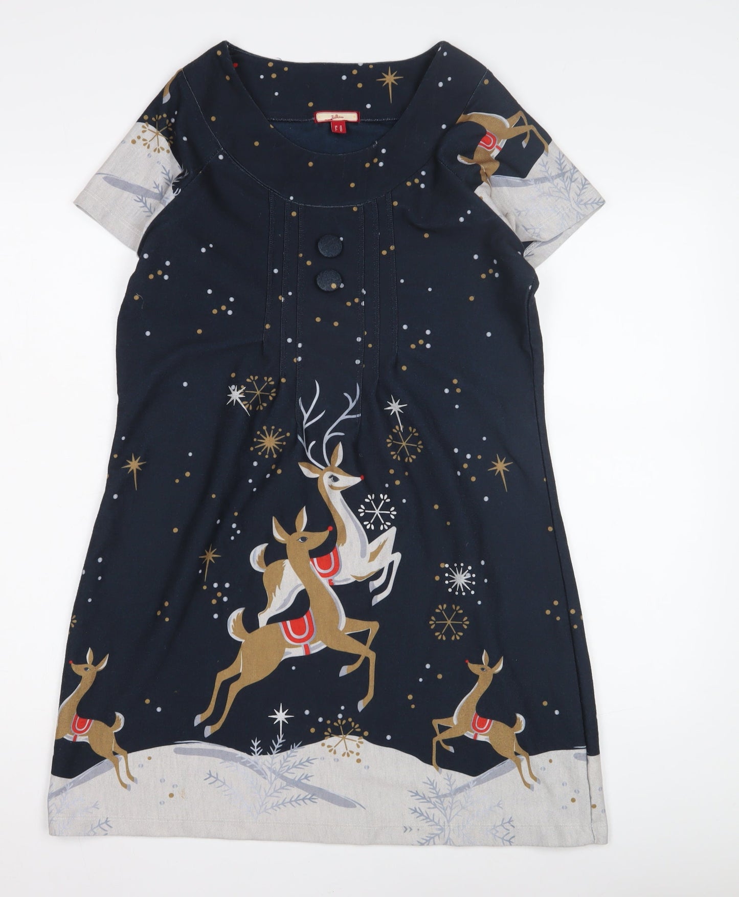 Joe Browns Women's Reindeer Print Shift Dress