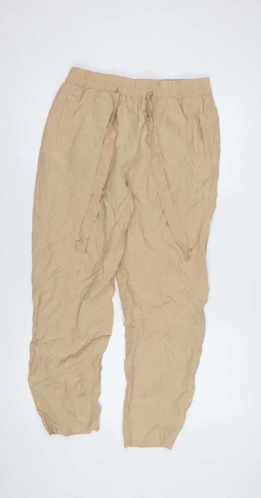& Other Stories Beige Women's Jogger Trousers Size S