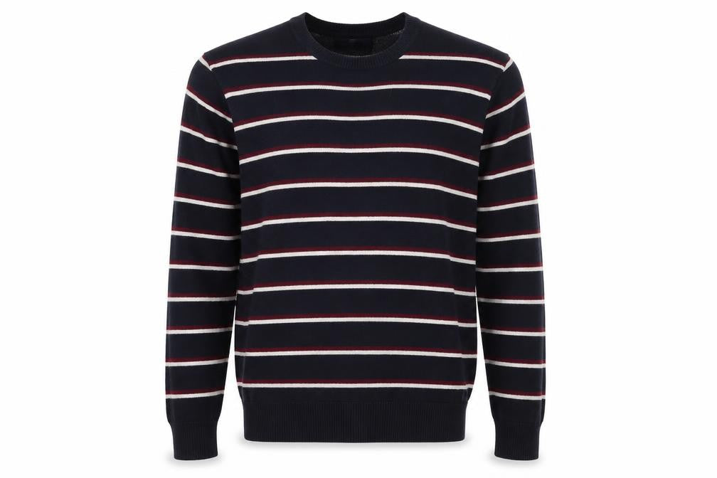 Marks and Spencer Men's Striped Pullover Jumper, Size S