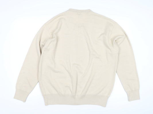 Abicci Collezione Men's Beige 2XL V-Neck Jumper