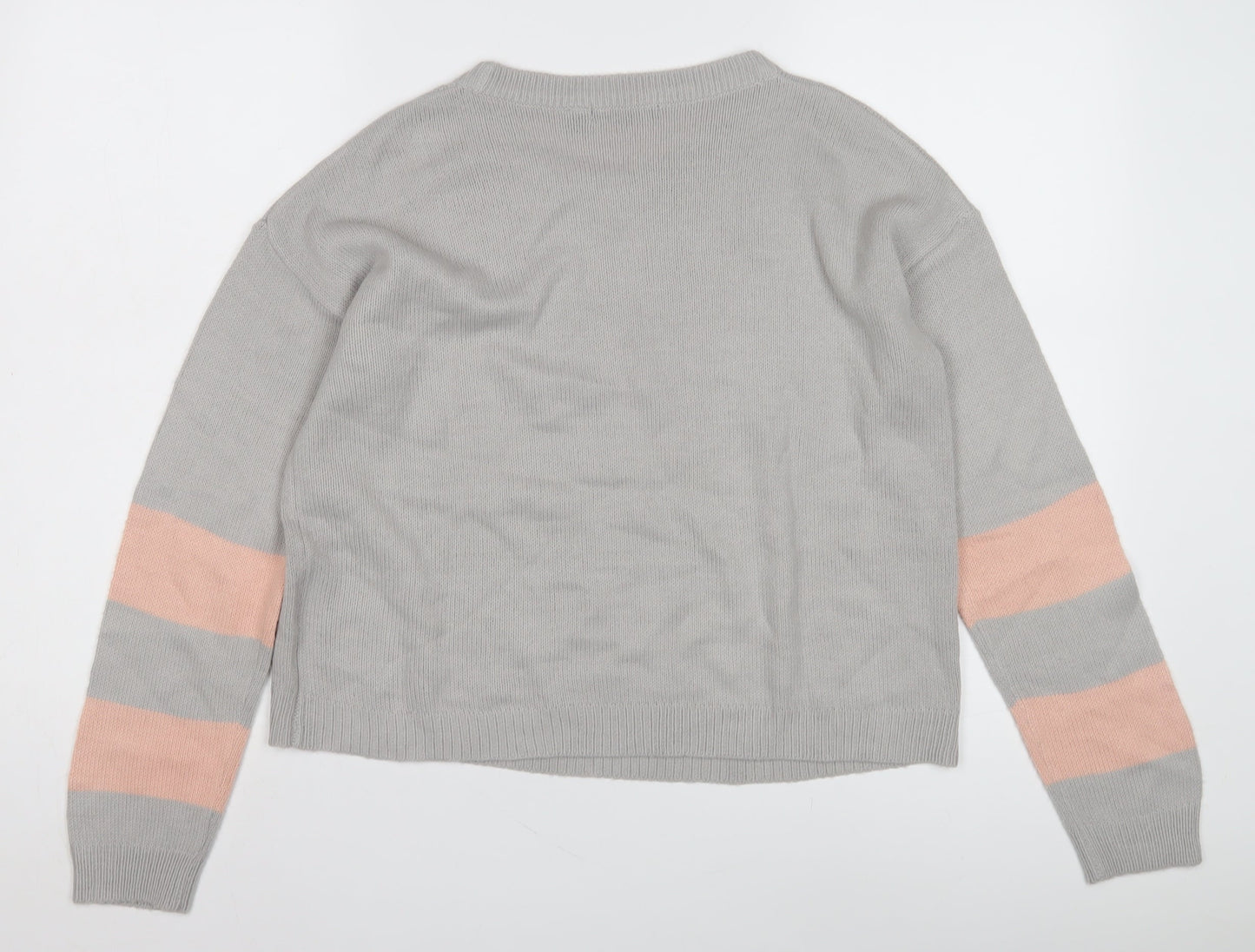 Brave Soul Women’s Grey XS Pullover Jumper