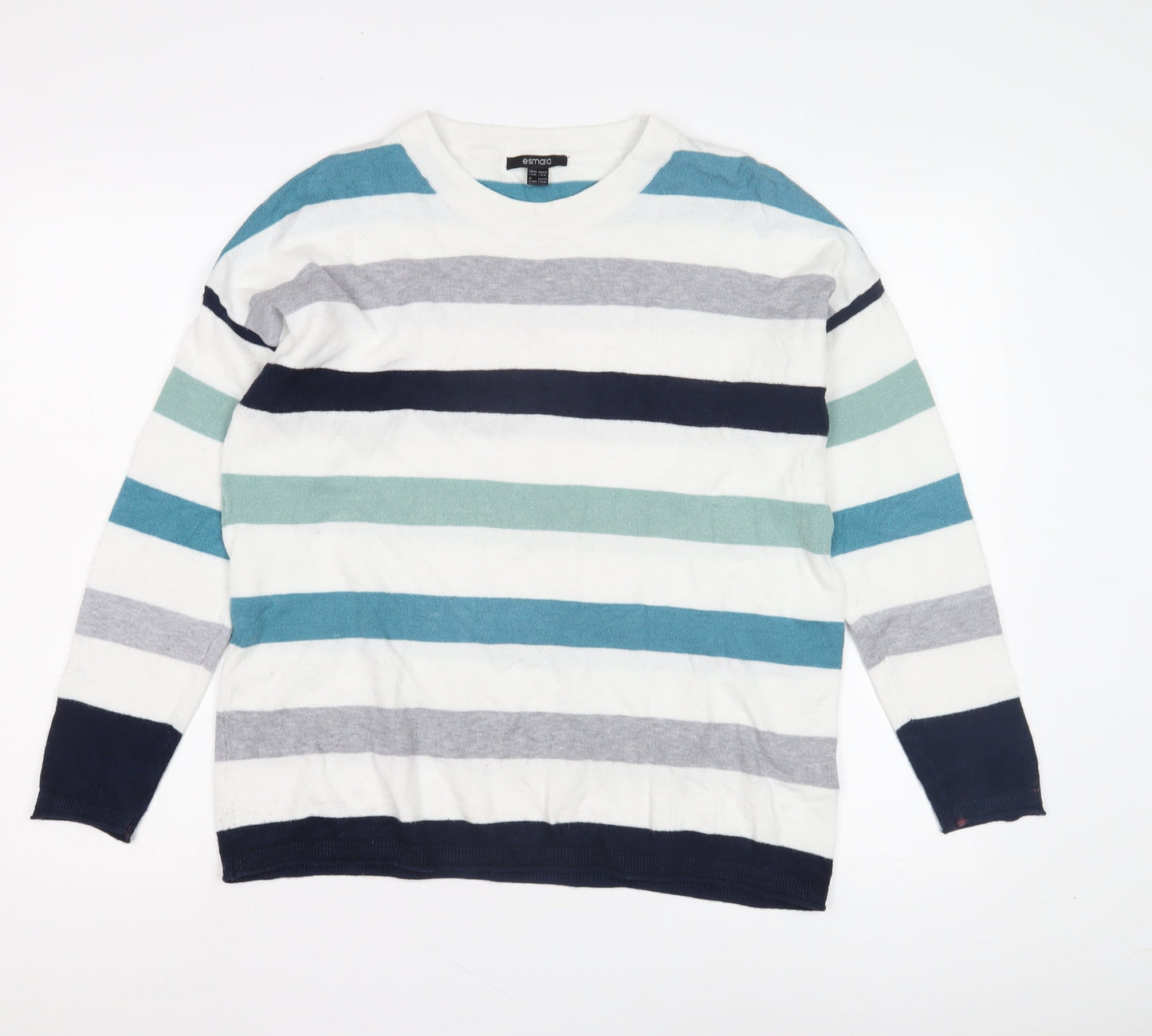 Esmara Women's Striped Pullover Jumper L - Casual Knit Top