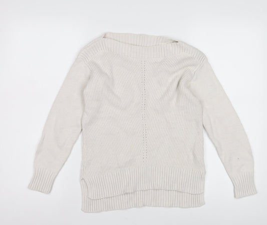 Fat Face Women's Ivory Jumper Size 8