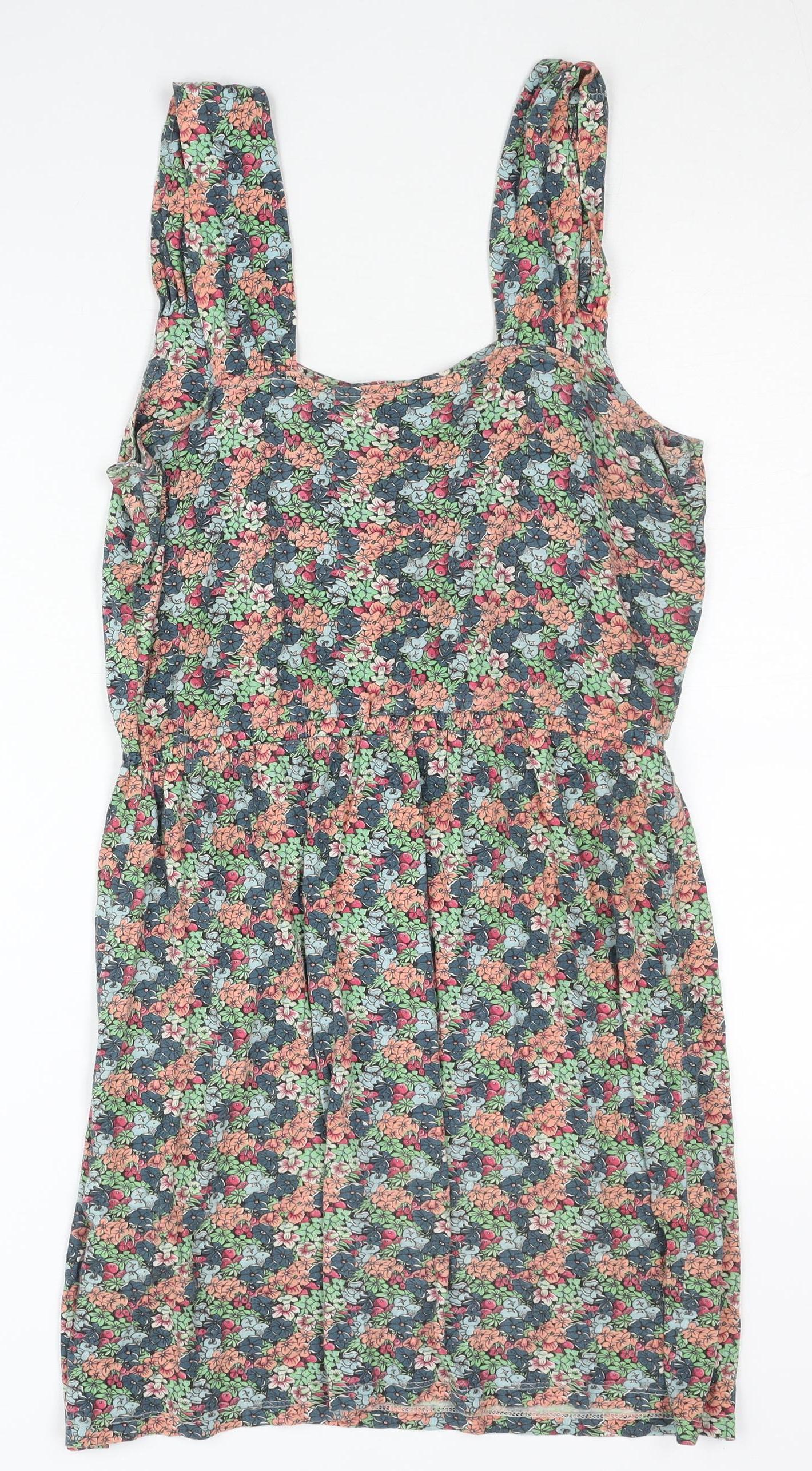 Springfield Women's Multicoloured Floral Dress L