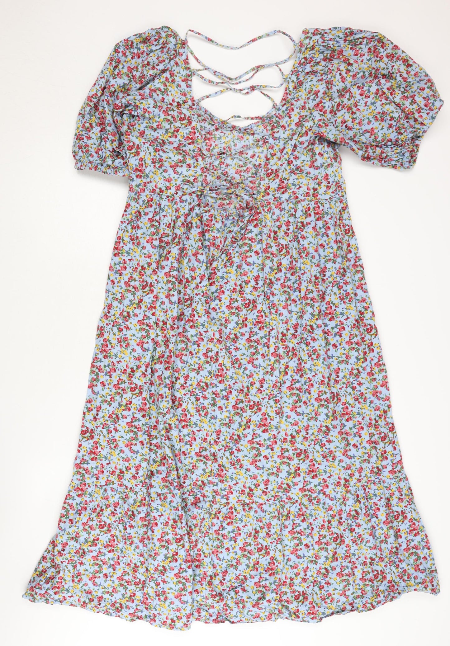 ASOS Design Women's Multicoloured Petite Floral Dress