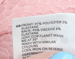 Principles Women's Pink Round Neck T-Shirt Size 14