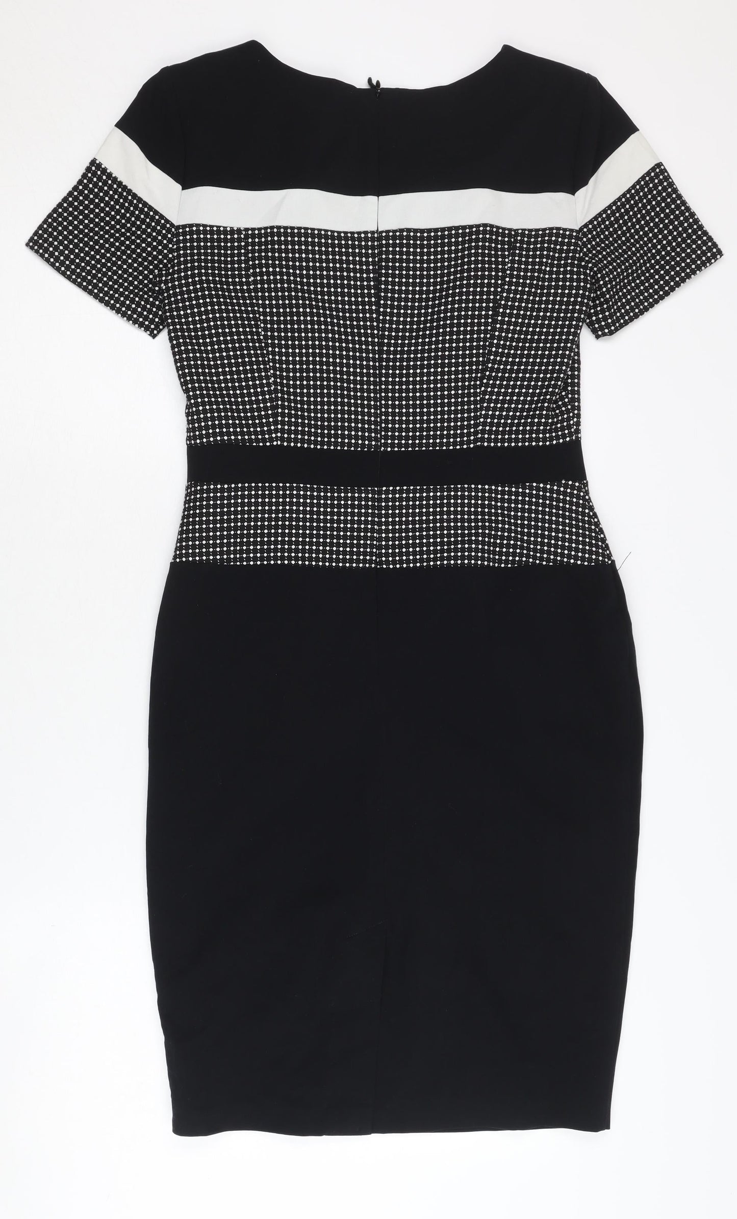 Marks and Spencer Women's Black Sheath Dress, Size 8