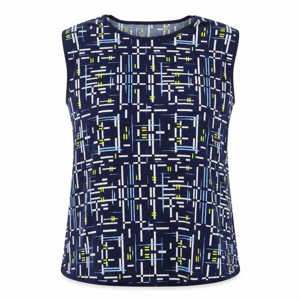 Womens UK Size 20 Dunnes Multicoloured Polyester Blend Tank