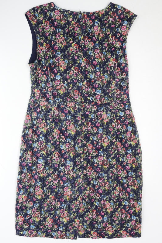Joe Browns Women's Multicoloured Floral Dress - Size 16