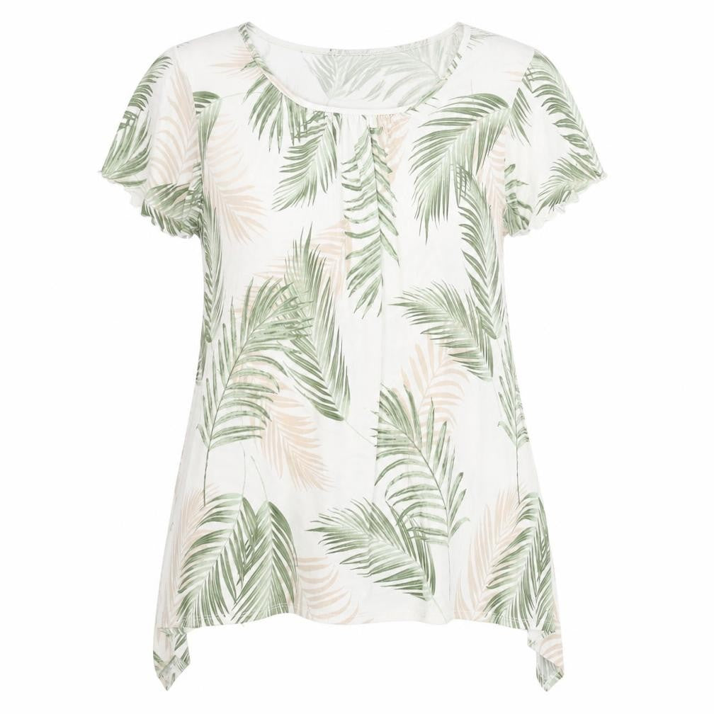 Classics Women's Multicoloured T-Shirt, Size 16, Scoop Neck