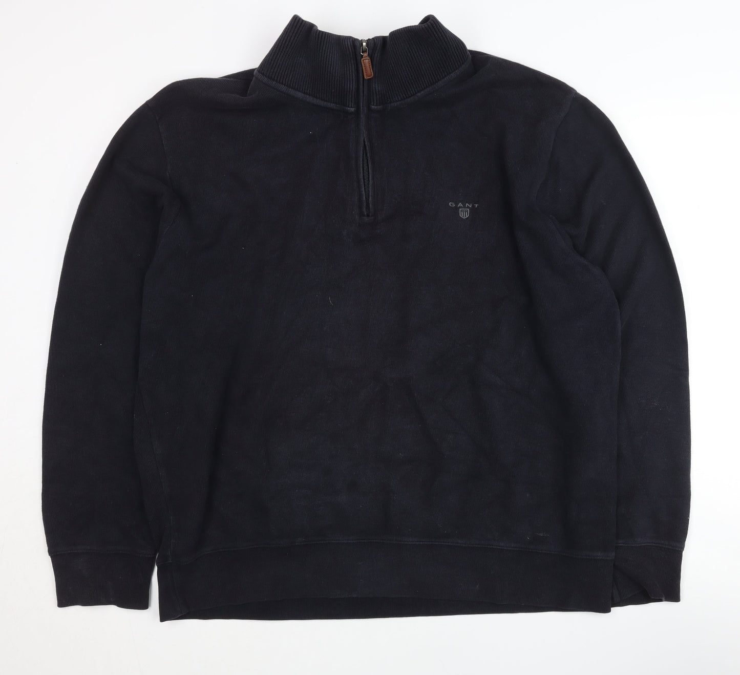 GANT Men's Black XL Sweatshirt with Logo