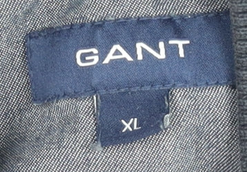 GANT Men's Black XL Sweatshirt with Logo