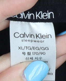 Calvin Klein Women's Black XL Pullover Sweatshirt