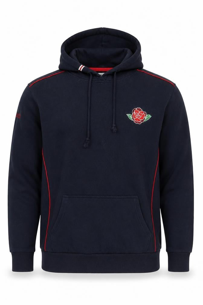 Mens UK XL Regular England Blue Pullover Hoodie