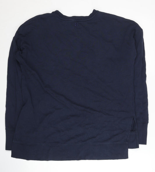 Sweaty Betty Women's Blue Pullover Sweatshirt, Size S