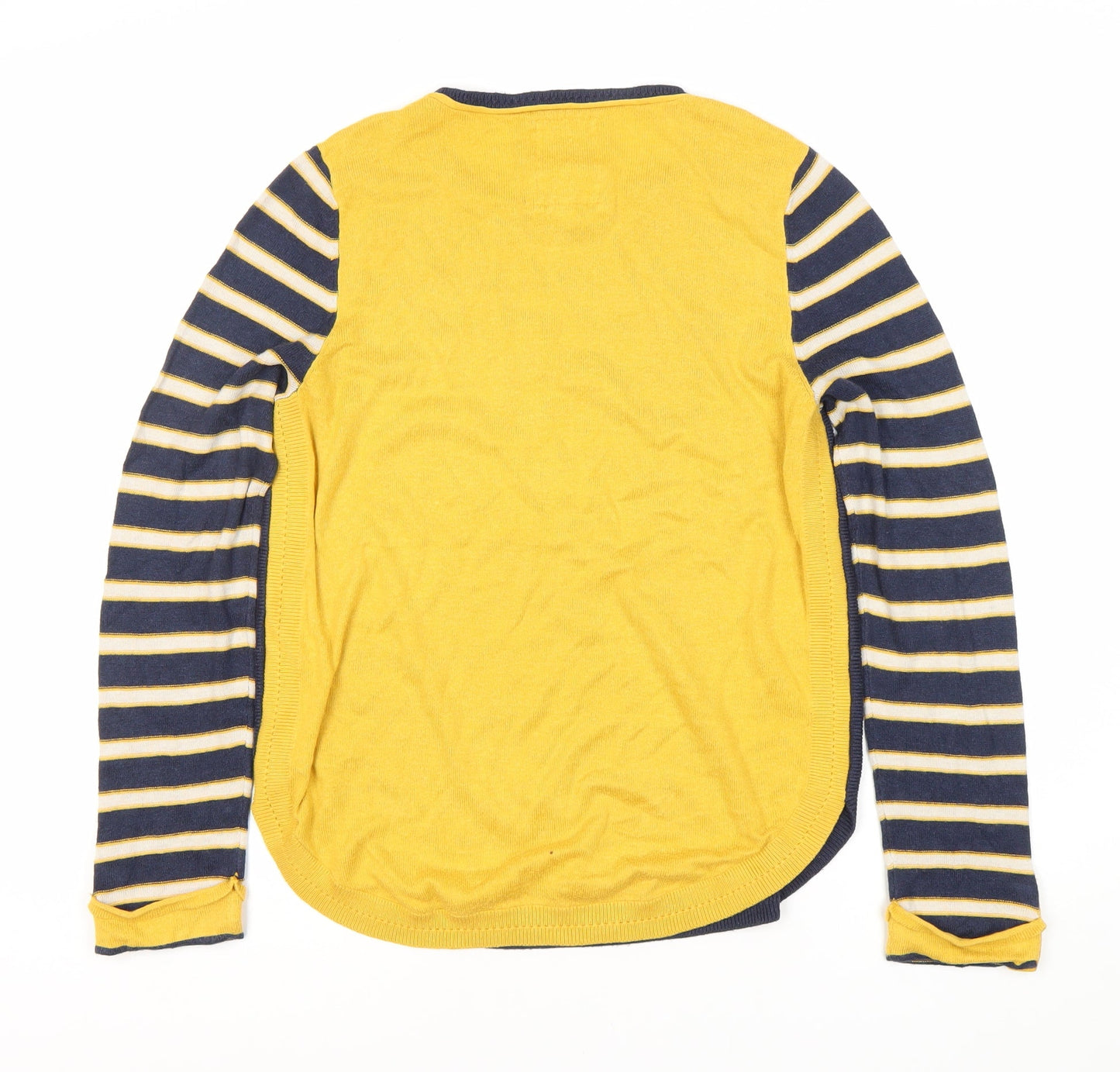 Mantaray Women's Multicoloured Striped Pullover Jumper Size 10