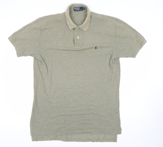Polo Ralph Lauren Men's Green Polo Shirt M