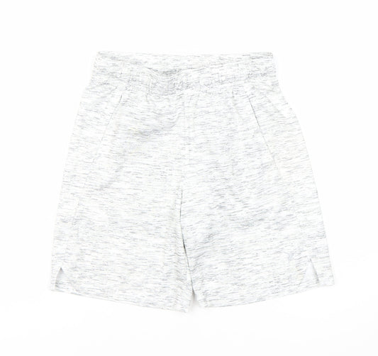 Old Navy Boys' White Athletic Shorts 6-7 Years