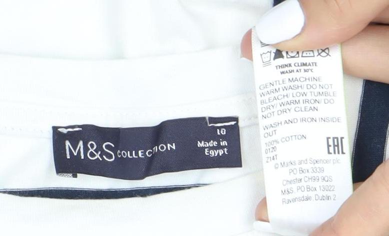 Marks and Spencer Women’s Striped Dress, Size 12