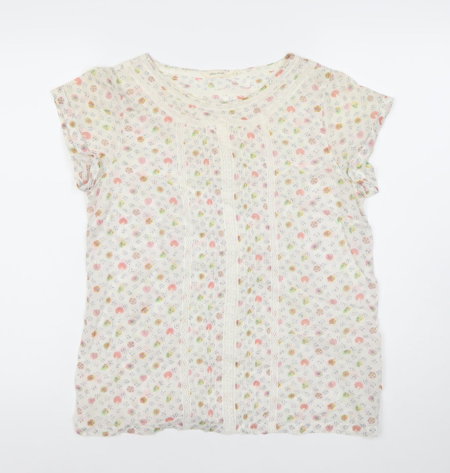 White Stuff Women's Floral Tunic Blouse - Size 10