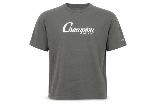 Mens UK Size L Champion Grey  Cotton T-Shirt
