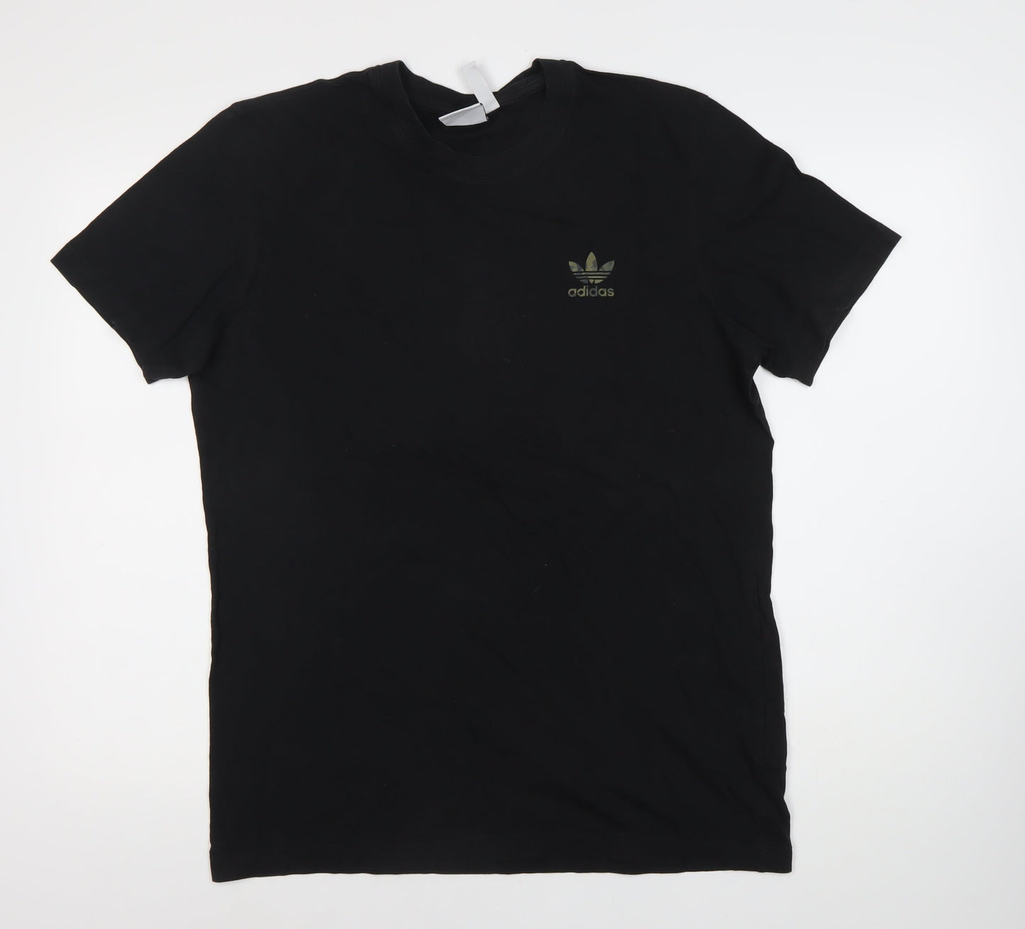 Adidas Men's Black Crew Neck T-Shirt Size L