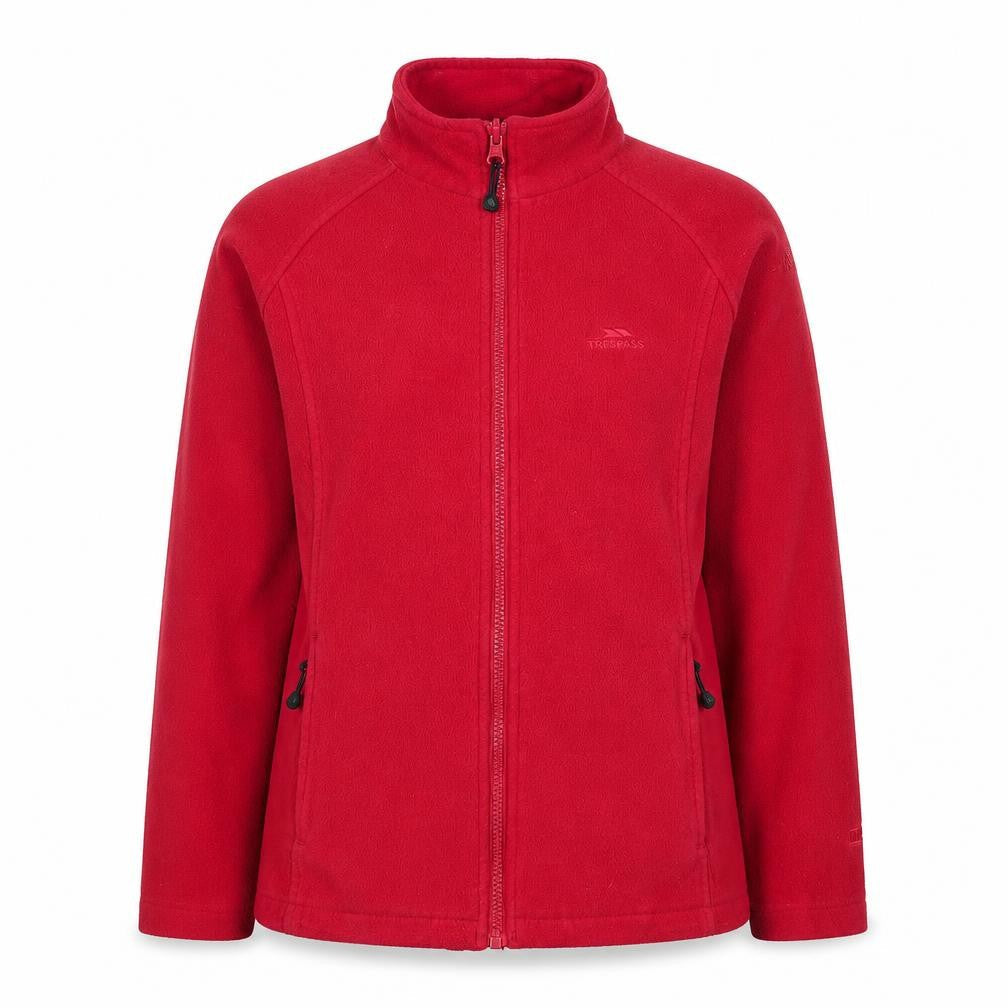 Womens UK Size XS Regular Trespass Red Polyester Jacket