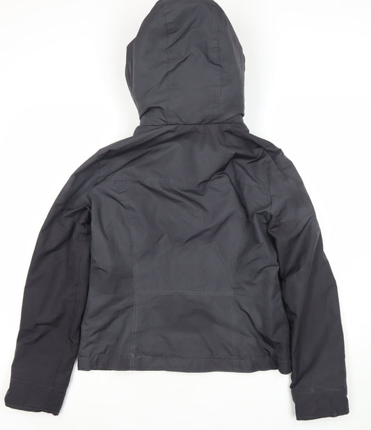 Hollister Women's Black Medium All-Weather Jacket