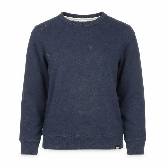 Womens UK 6 Regular Superdry Blue Pullover Sweatshirt